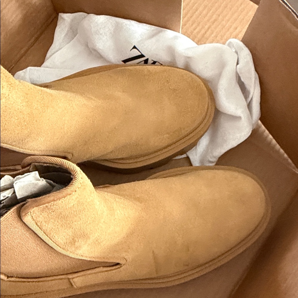 Zara suede NWT boots - Picture 8 of 10